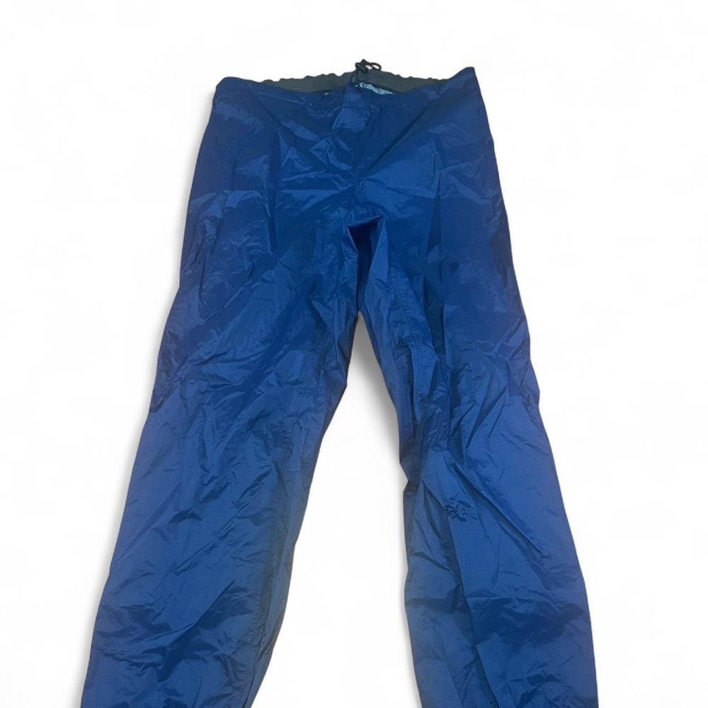 Patagonia Vintage Nylon Shell Windbreaker Blue Track Pants Size Medium